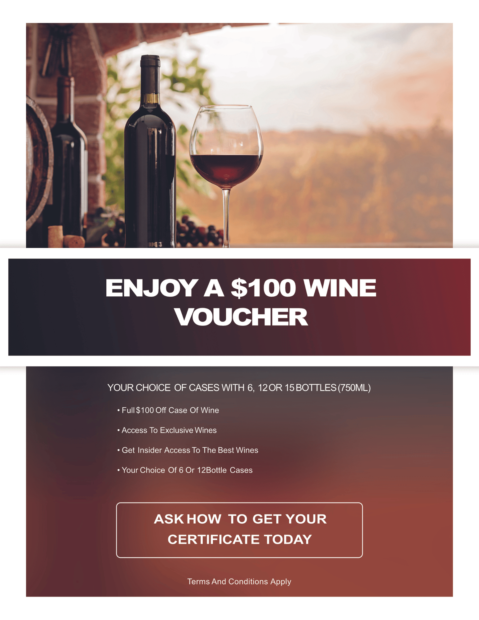 Case of Wine Voucher