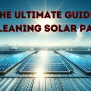Read more about the article The Ultimate Guide to Cleaning Solar Panels: Maximizing Efficiency and Longevity
